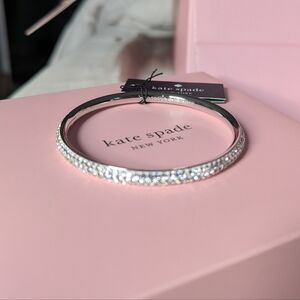 NWT Kate Spade New York Razzle Dazzle Bangle - Silver